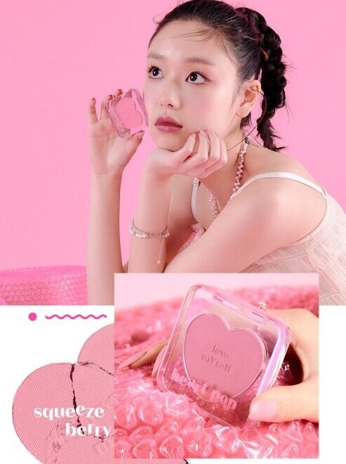 Etude Heart Pop Blusher Squeeze Berry 4G
